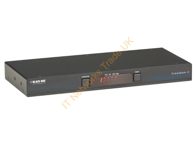 KV0004A-R2 - Black Box Freedom Ii Kvm Switch Black, Gray