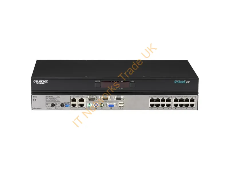KV0416A-R2 - Black Box Servswitch Cx Kvm Switch Rack Mounting