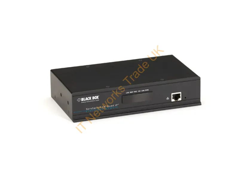 KV4161A - Black Box Servswitch Cx Quad Ip Kvm Switch