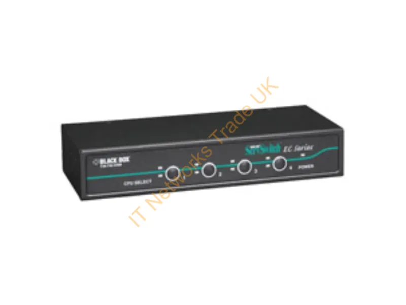 KV9204A-K - Black Box Servswitch Ec Kvm Switch Rack Mounting