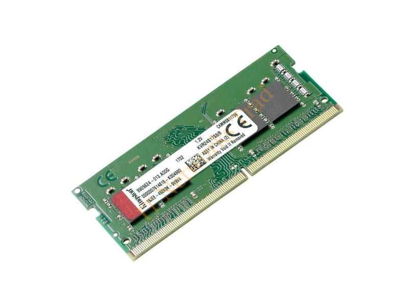 KVR533D2S4 Kingston 1GB DDR2-533MHz PC2-4200 non-ECC Unbuffered CL4 200-Pin SoDimm Dual Rank Memory Module Laptop Memory