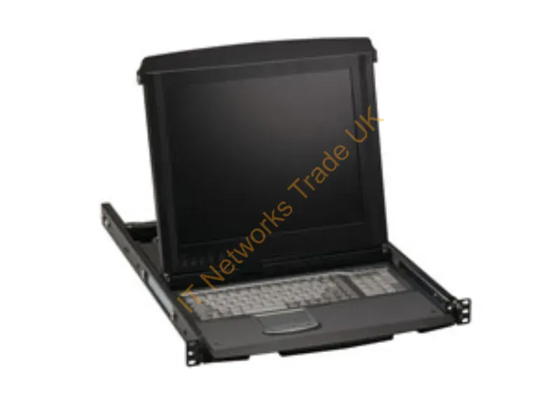 KVT517A-8UV - Black Box Servview V Rack Console 17" 1280 X 1024 Pixels 1U