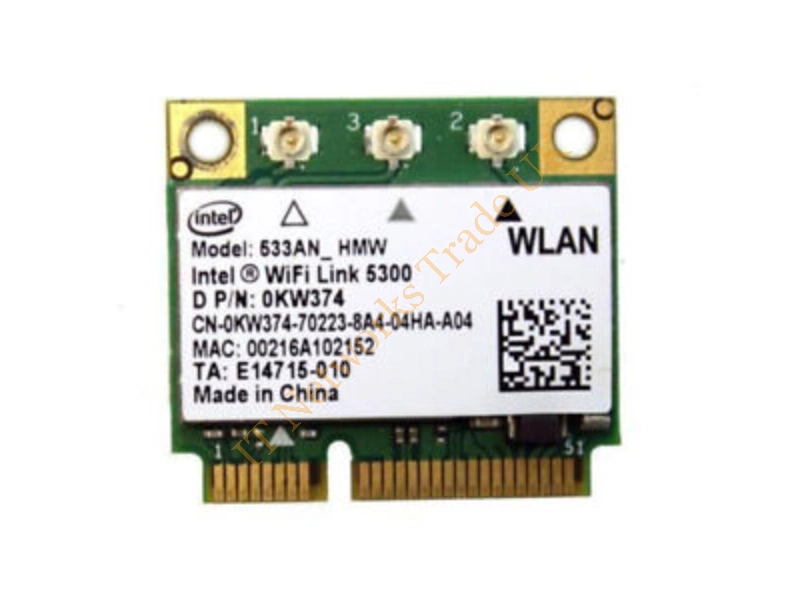 KW374 Dell 5300 Half Mini Wireless LAN Card
