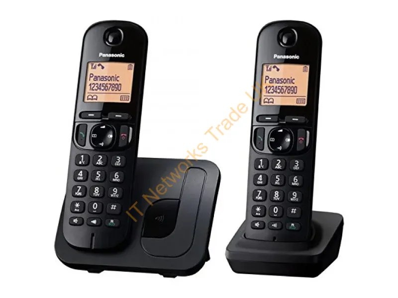 KX-TGC212PDB - Panasonic KX-TGC212 DECT telephone Caller ID Black