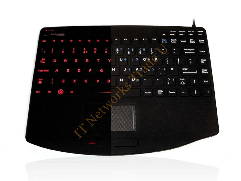 KYBNA-540VESABLB - Accuratus AccuMed 540 V2 VESA USB English Black Keyboards