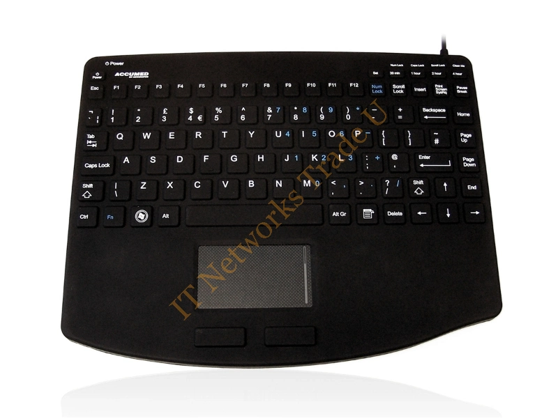 KYBNA-SIL540CV2B - Accuratus AccuMed 540 V2 USB English Black Keyboards