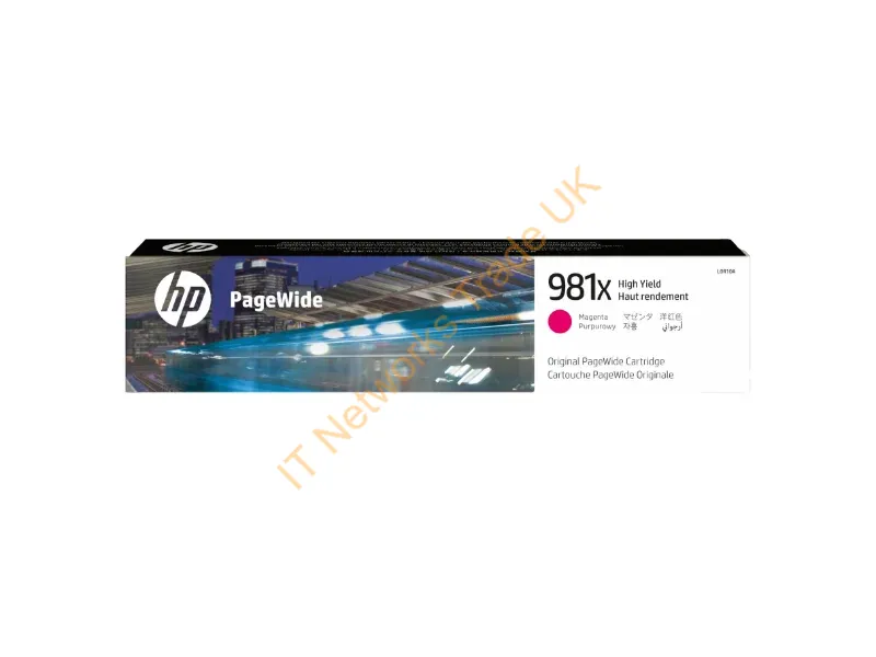 HP L0R10A (981X) Ink cartridge magenta, 10K pages, 115ml Printer