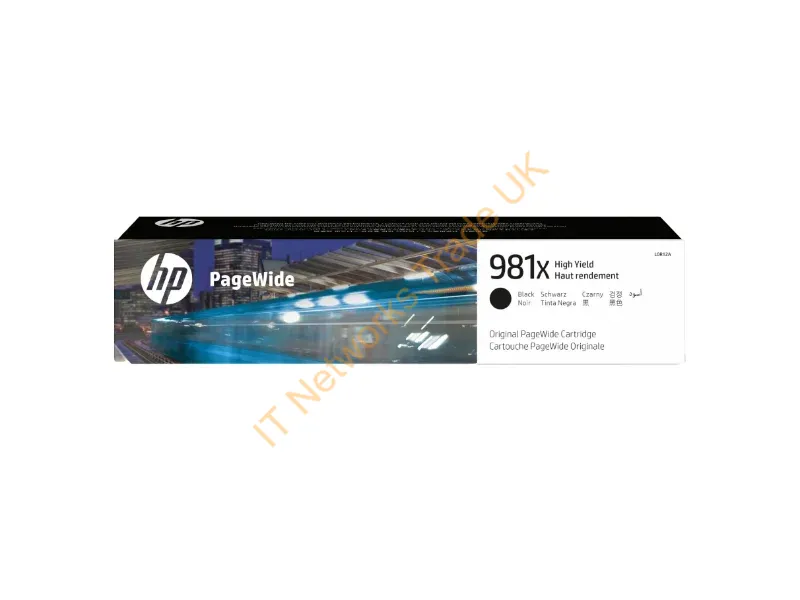 HP L0R12A (981X) Ink cartridge black, 11K pages, 194ml Printer