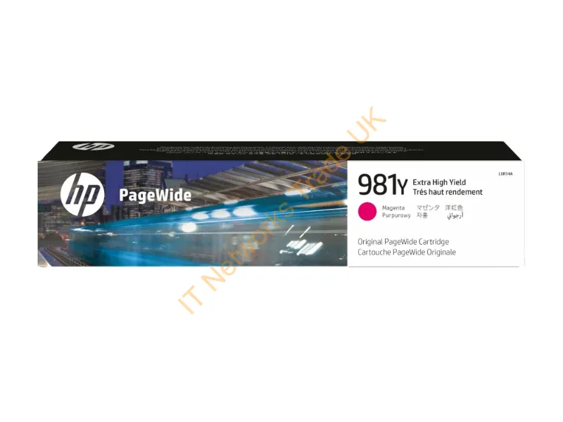 HP L0R14A (981Y) Ink cartridge magenta, 16K pages, 183ml Printer