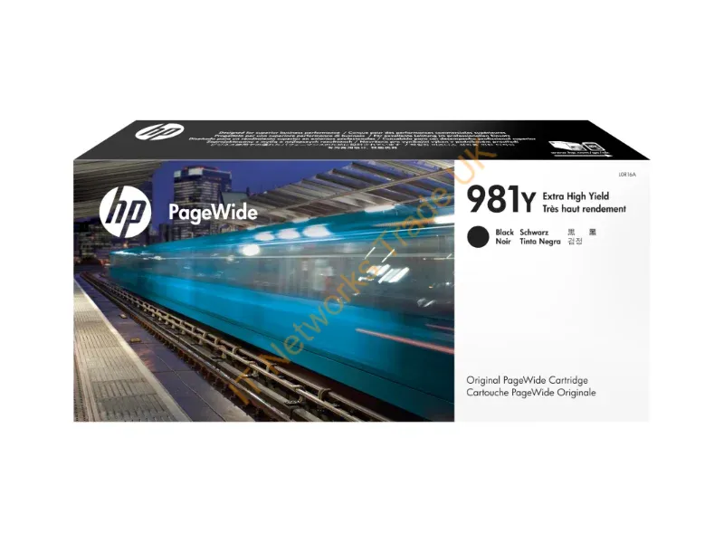 HP L0R16A (981Y) Ink cartridge black, 20K pages, 345ml Printer