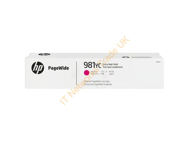 HP L0R18YC (981YC) Ink cartridge magenta, 16K pages, 183ml Printer