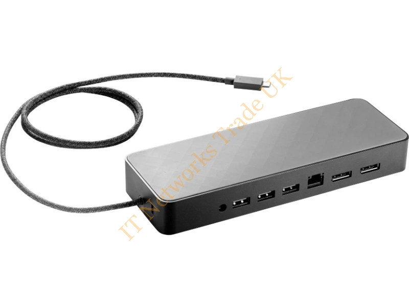 L16130-001 HP USB-C Universal Dock Station with 4.5mm Adapter EliteBook Laptop Accessory