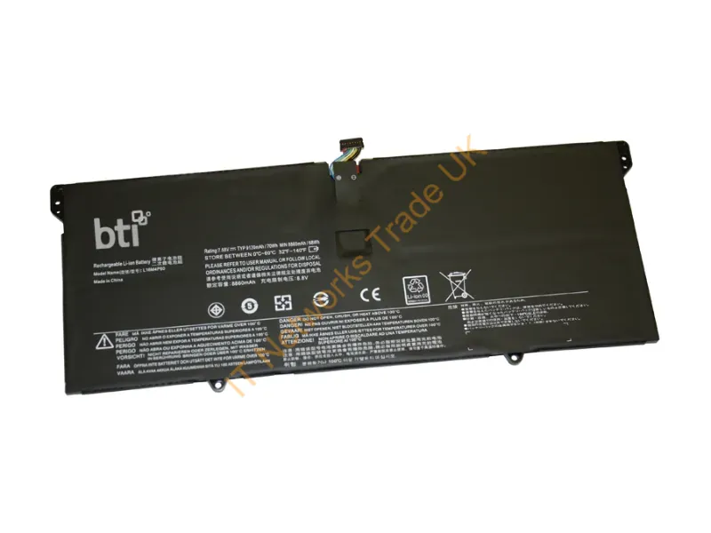 L16C4P61-BTI - Bti L16C4P61- Industrial Rechargeable Battery Lithium Polymer (Lipo) 9120 Mah 7.68 V