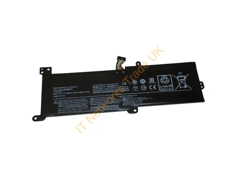 L16M2PB1-BTI - Bti L16M2Pb1- Industrial Rechargeable Battery Lithium-Ion (Li-Ion) 4000 Mah 7.5 V