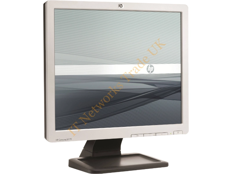 L1706 HP 17-inch 5:4 SXGA 1280 x 1024 at 75Hz VGA HD-15 TFT LCD Monitor