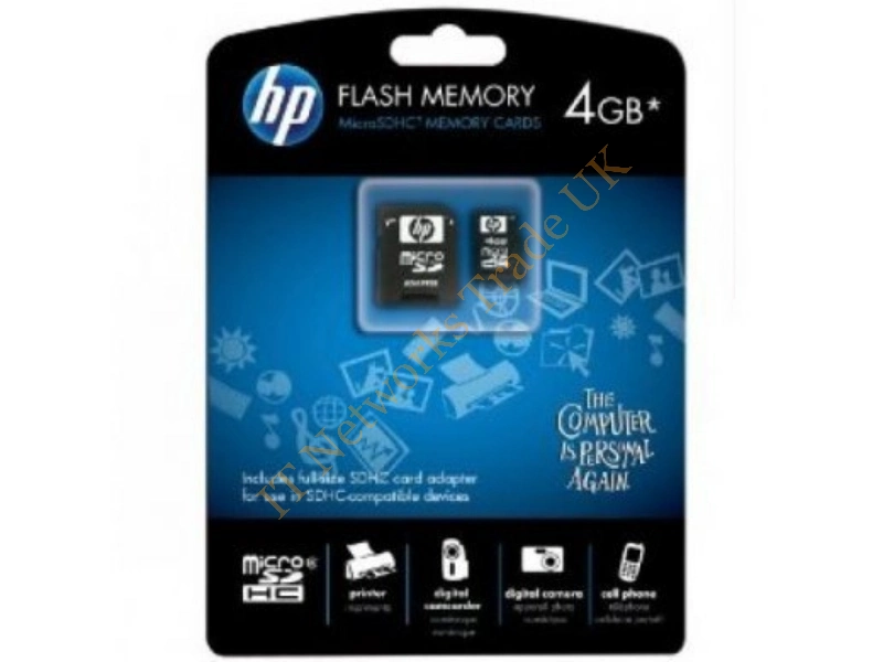 L1882A HP 4GB microSD Flash Memory Card