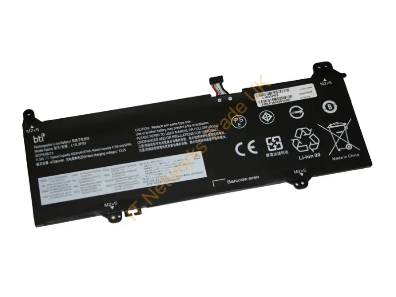 L18D3PG2-BTI - Bti L18D3Pg2- Industrial Rechargeable Battery Lithium-Ion (Li-Ion) 4922 Mah 11.52 V