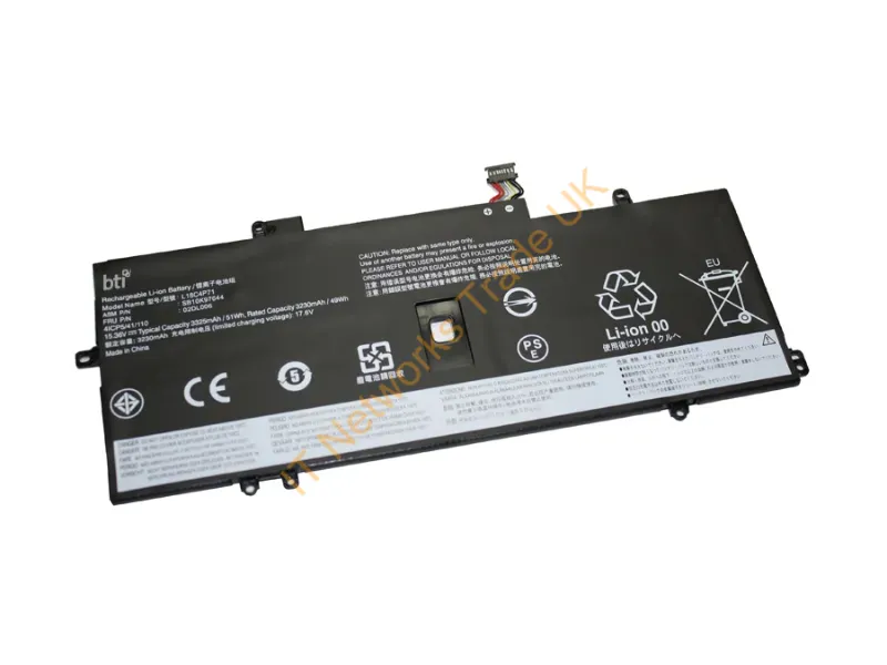 L18M4P72-BTI - Bti L18M4P72- Industrial Rechargeable Battery Lithium-Ion (Li-Ion) 3325 Mah 15.36 V