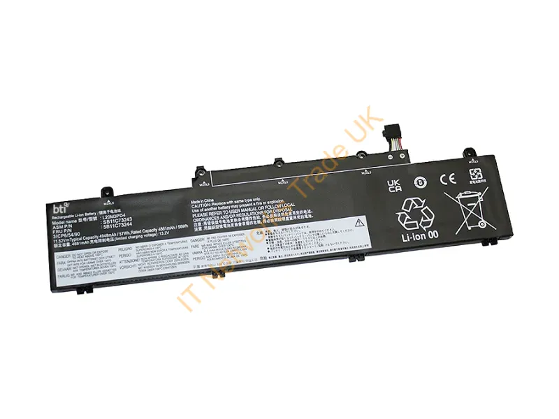 L20M3PD4-BTI - Bti L20M3Pd4- Industrial Rechargeable Battery Lithium-Ion (Li-Ion) 4948 Mah 11.52 V