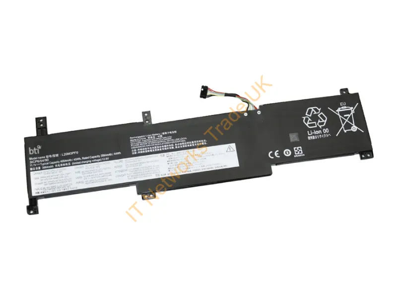 L20M3PF0-BTI - Bti L20M3Pf0- Industrial Rechargeable Battery Lithium-Ion (Li-Ion) 4050 Mah 11.1 V