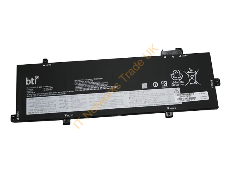 L21M4P74-BTI - Bti L21M4P74- Industrial Rechargeable Battery Lithium-Ion (Li-Ion) 5570 Mah 15.44 V