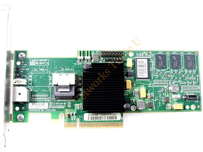 L3-01144-09C LSI MegaRAID SAS 3Gb/s PCI-Express RAID Controller