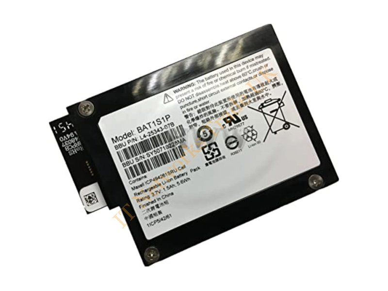 L3-25343-04B LSI Logic MegaRaid 3.7V 1.59AH 5.6Wh Battery Backup Unit for LSI 9260 / 9261 / 9280 Series Batteries Miscellaneous