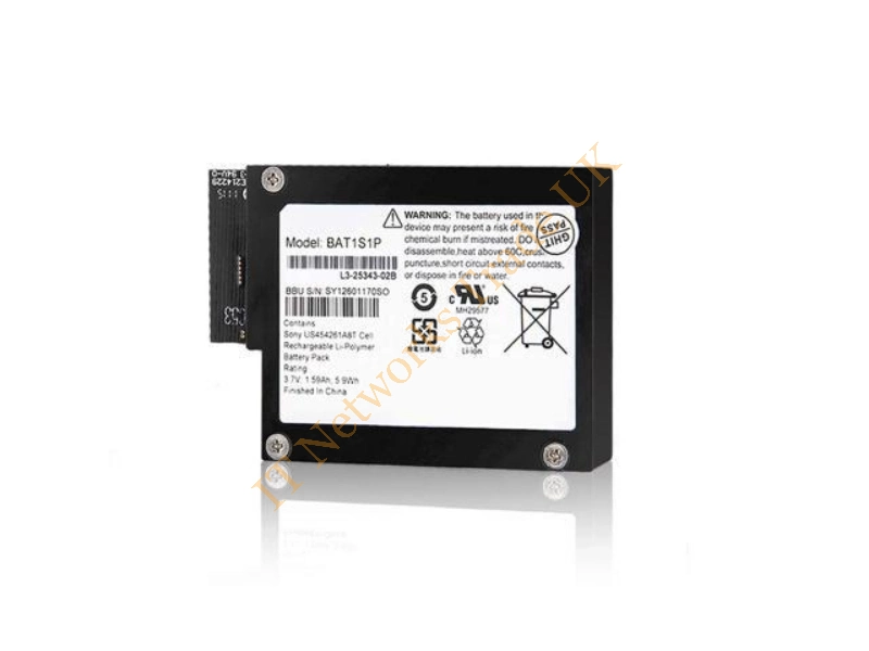 L3-25343-07B LSI Logic MegaRaid 3.7V 1.59AH 5.6Wh Battery Backup Unit for LSI 9260 / 9261 / 9280 Series Batteries Miscellaneous
