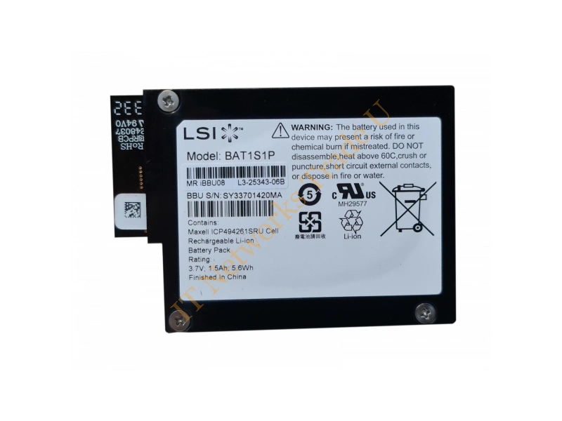L3-25407-01A IBM ServeRaid M5100 Series Battery Kit for System X Batteries Miscellaneous