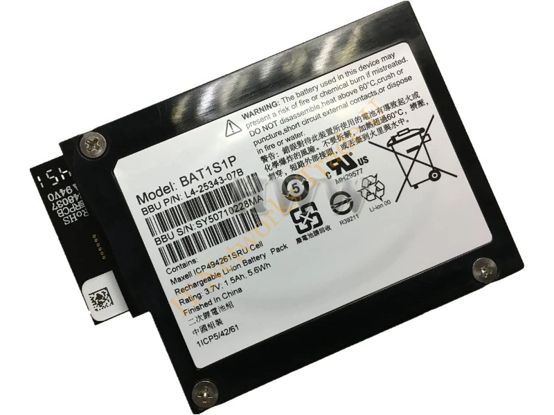 L4-25343-07C LSI Logic MegaRAID Battery Backup Unit for LSI 9260 / 9261 / 9280 Series Controller Cache Battery