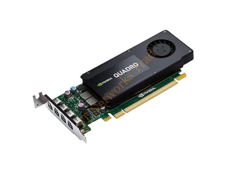 L4D16AA HP nVidia Quadro K1200 4GB GDDR5 128-Bit 4x mini-DisplayPort PCI Express 2.0 x16 Low Profile Video Graphics Card