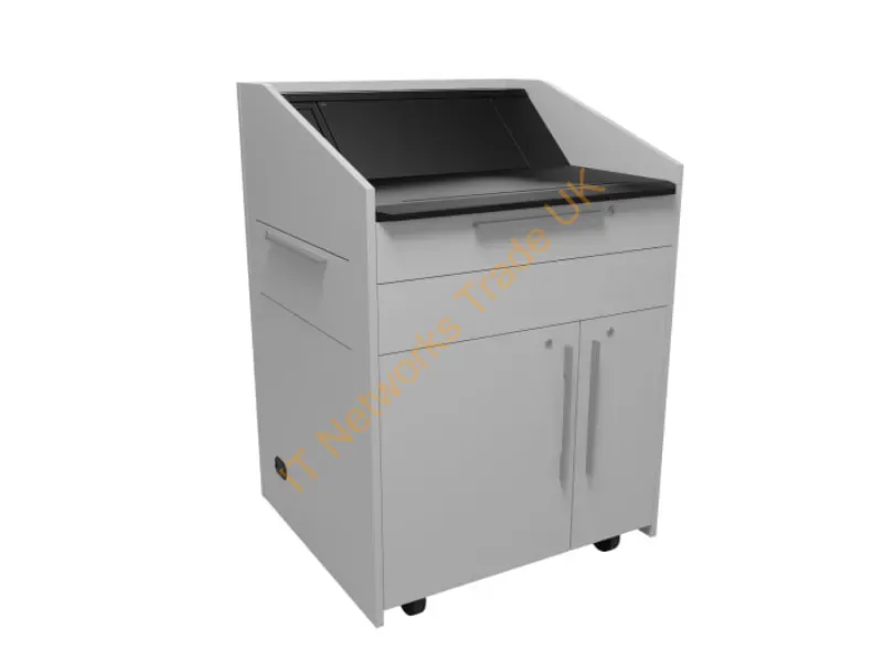 L5KBB2SEHD0ZP002 - Middle Atlantic Products L5Kbb2Sehd0Zp002 Lectern White