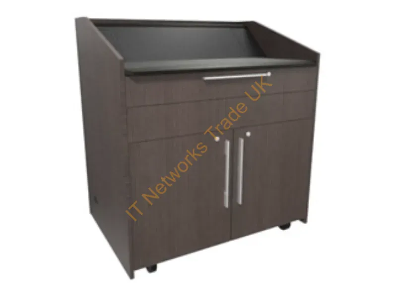 L5KCB2SEHA3ZP001 - Middle Atlantic Products L5Kcb2Seha3Zp001 Lectern Black, Wood