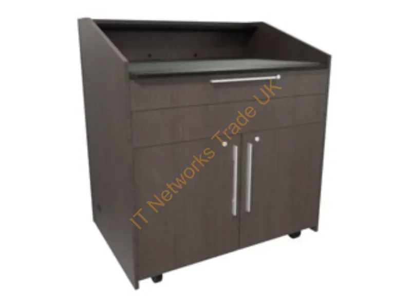 L5KCB2SFHA3ZP001 - Middle Atlantic Products L5Kcb2Sfha3Zp001 Lectern Black, Wood