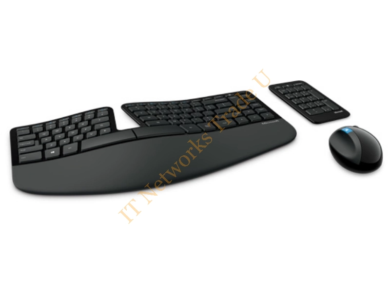 L5V-00001 - Microsoft Sculpt Ergonomic Desktop RF Wireless US English Black Keyboards