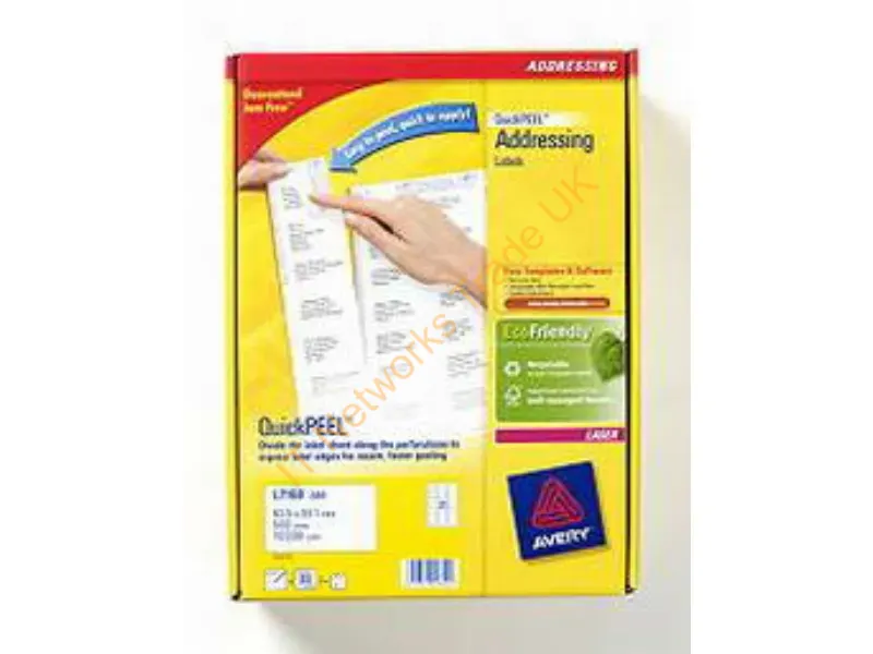 L7160-500 - Avery QuickPEEL White FSC