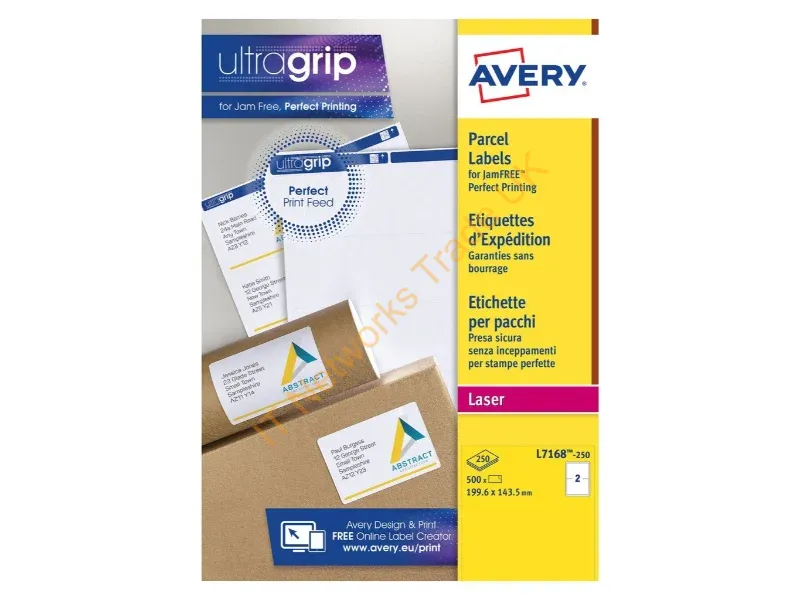 L7168-250 - Avery BlockOut White FSC