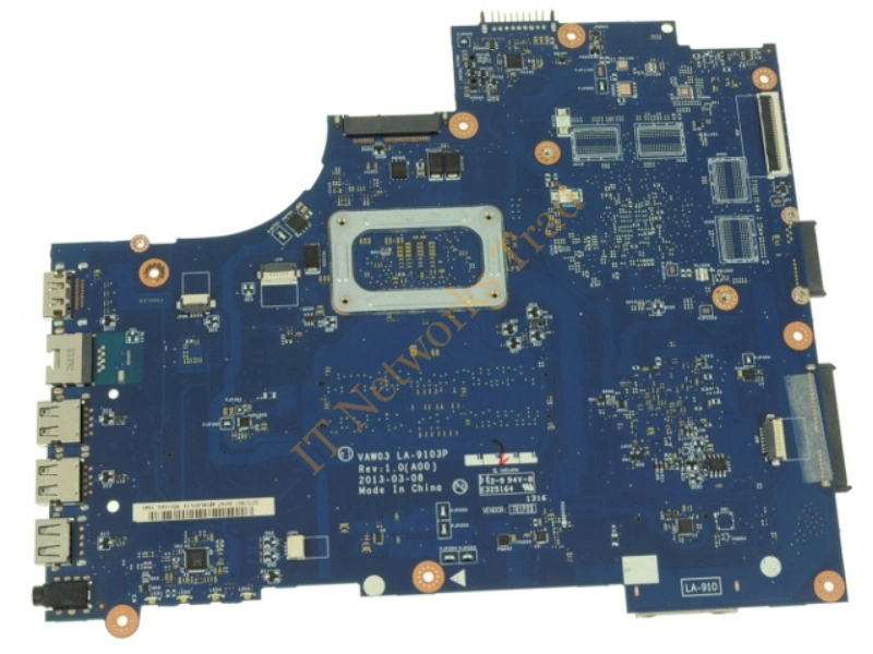 LA-9103P Dell Inspiron M531R-5535 Laptop Motherboard with AMD A8-5545M 1.7GHz