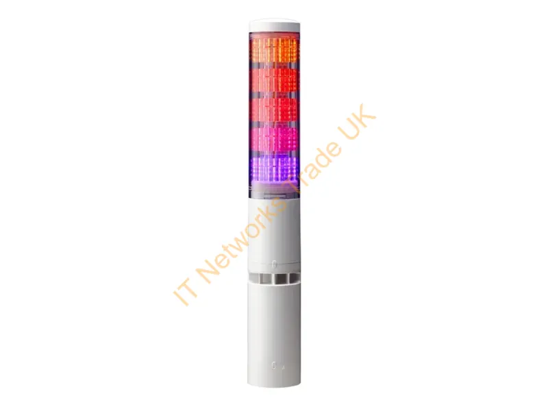 LA6-5DTNWB-POE - PATLITE LA6 alarm lighting Fixed Multicolour LED