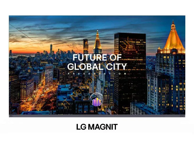 LAAA009-G5 - Lg Magnit Laaa009 Digital Signage Flat Panel 136" Led Wi-Fi 500 Cd/M 4K Ultra Hd Black Built-In Processor
