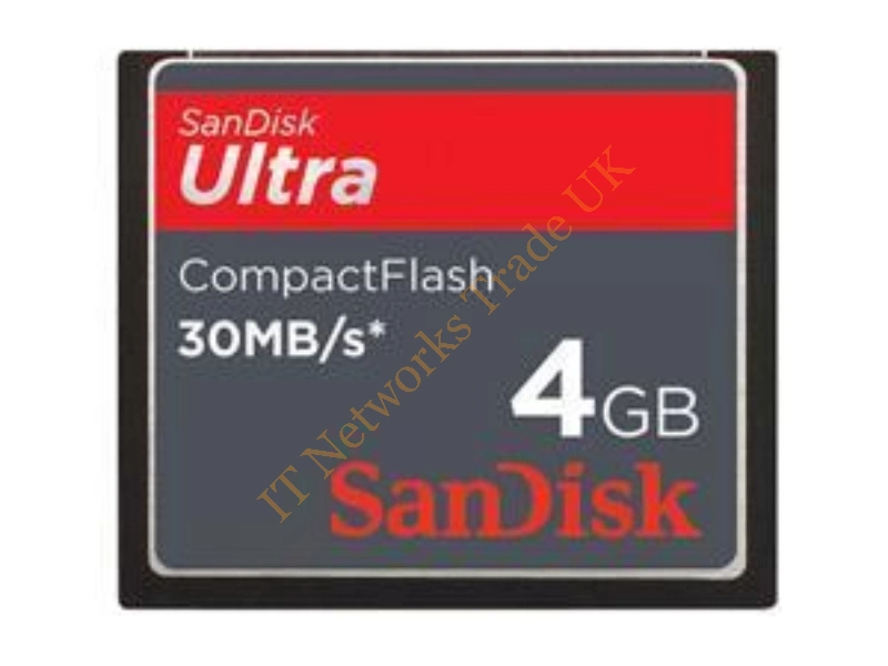 LABEL-CF-4GB-LI Gigaram 4GB CompactFlash (CF) Memory Card
