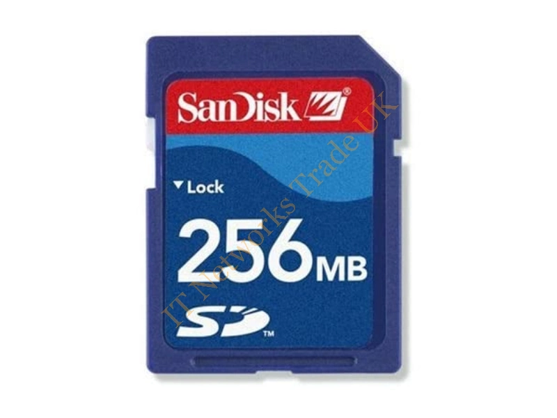 LABEL-SD-256MB-KO Gigaram 256MB 9-Pin SD Flash Memory Card with Elite Pro Label