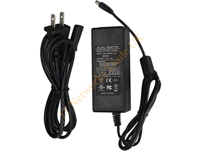 LAD6019AB4 Fujitsu Linearty 12v Dc 4amp 100-240v Ac Adapter Power Adapter