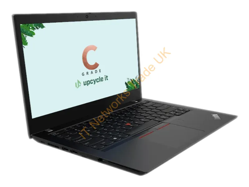 LAP-L14G1-MX-C001 - Lenovo ThinkPad L14 G1 (Refurbished) C Intel� Core� i5 i5-10210U Laptop 35.6 cm (14") Full HD 8 GB DDR4-SDRAM 256 GB SSD Windows 11 Pro Nordic Black