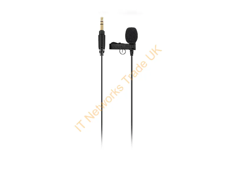LAVGO - Strategic Sourcing Rode Lavalier Go Omnidirectional Lavalier Microphone For Wireless Go Systems - Black