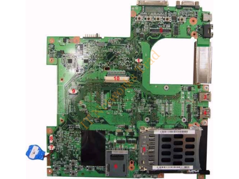 LB.TB101.008 Acer System Board w/ 1.70GHz CPU for TravelMate 3300 Extensa 3100 Notebook Laptop Motherboard