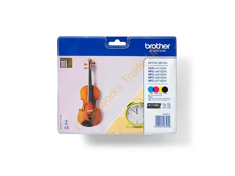 Brother LC-127XLVALBPDR Ink cartridge multi pack, 1.2K pages, Pack qty 4 Printer