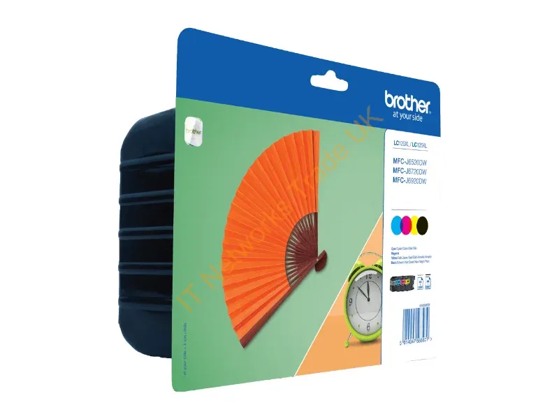 Brother LC-129XLVALBP Black, Blue, Red, Yellow ink cartridge Printer