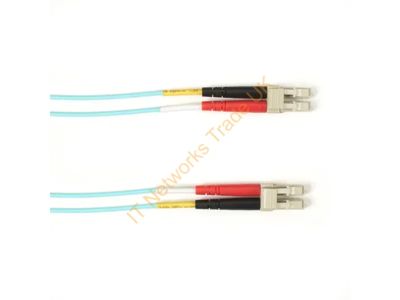 LC2-POM3-5M-ENC - Enet Components 5M Lc To Lc Plenum 50/125 Om3 Fiber Optic Cable 196.9" (5 M) Aqua Color