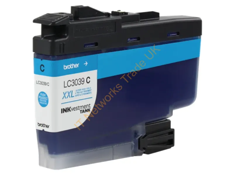 LC3039C - Brother Lc3039C Ink Cartridge 1 Pc(S) Original Extra (Super) High Yield Cyan